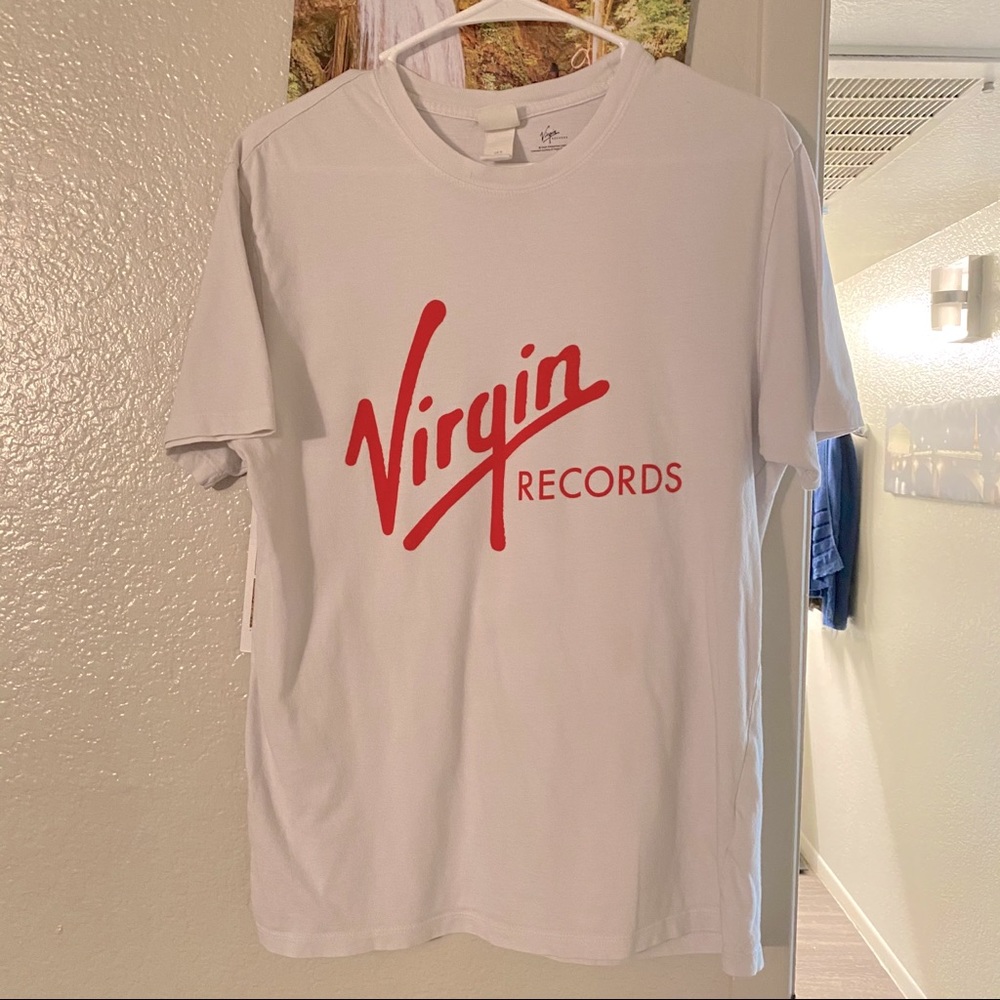 White Virgin Records T-Shirt